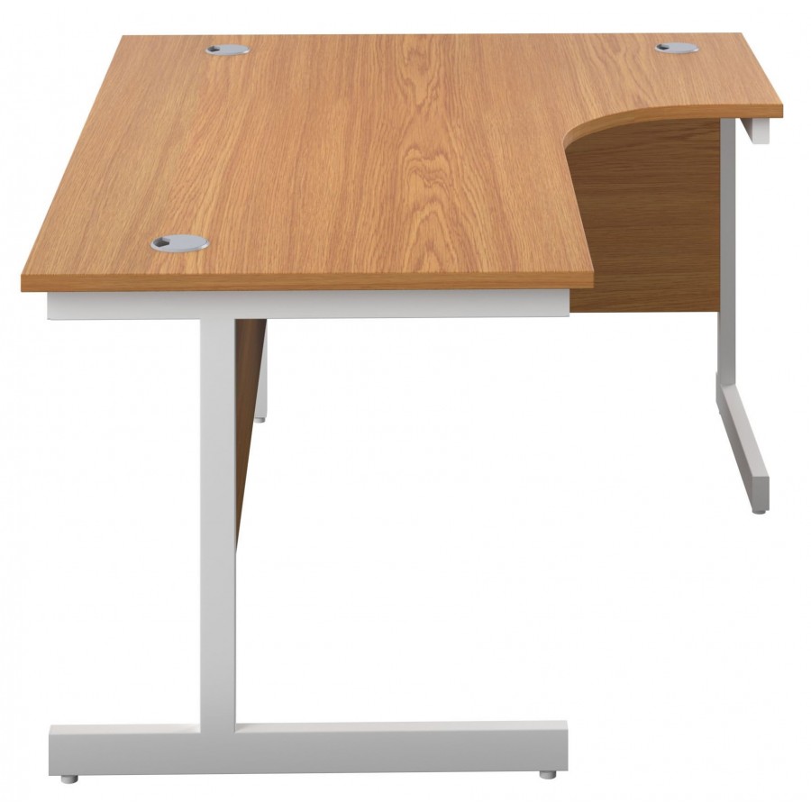 Olton Single Cantilever Corner Office Desk